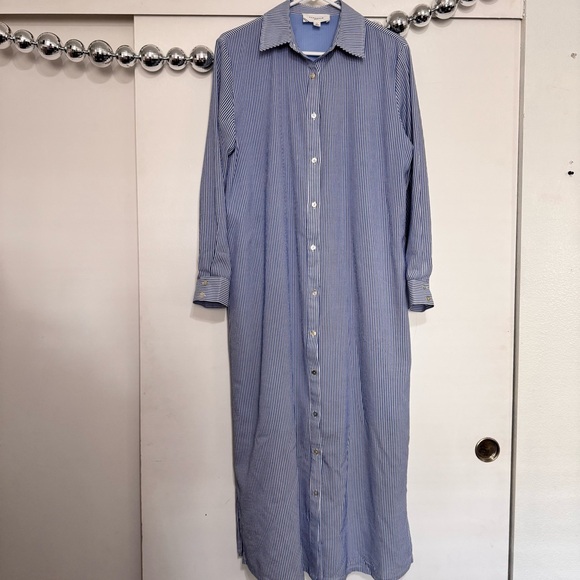 Tuckernuck Pomander Place Blue Stripe Griffin Dress - Picture 6 of 12